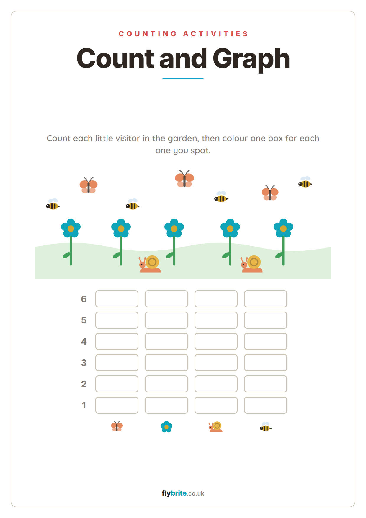 Count and Graph printable preview