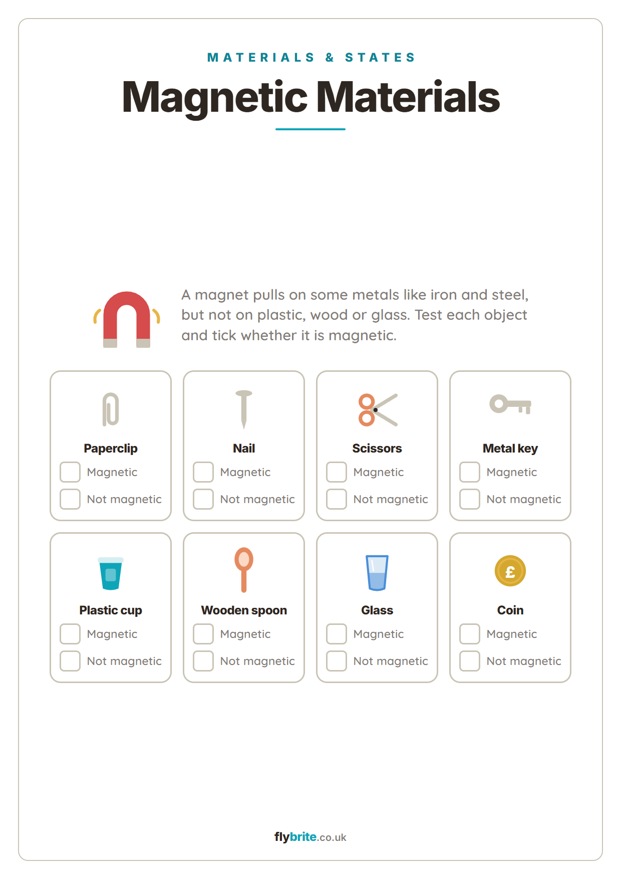 Magnetic Materials printable preview