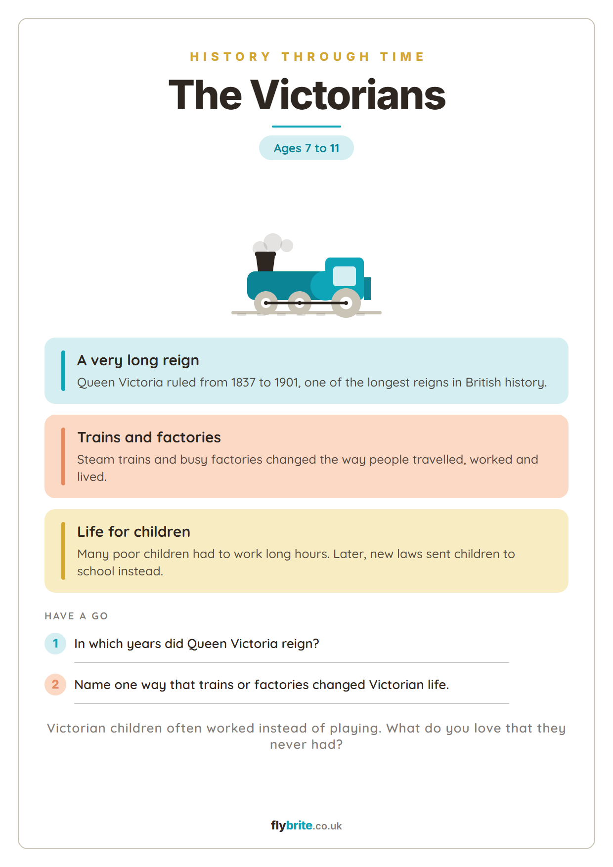 The Victorians printable preview